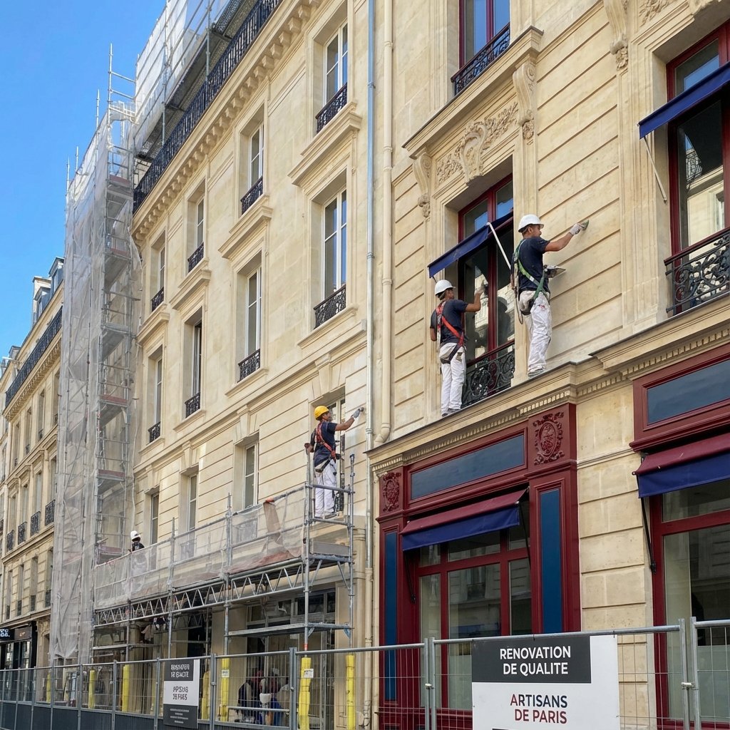Service de ravalement de façade